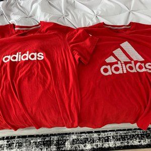 2 Adidas Men's Tees